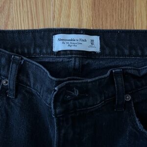 Abercrombie & Fitch Black High Rise Jeans